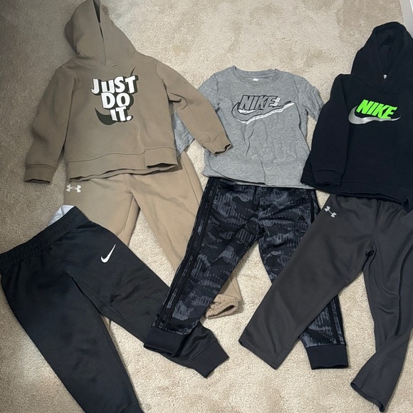 Under Armour Other - Boys lot size 4 Nike under armour and adidas